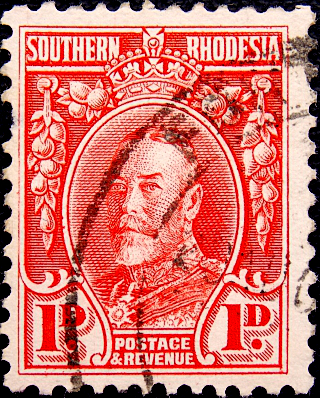 Родезия Южная 1931 год . Король Георг V . 1 p . Каталог 1,0 €.